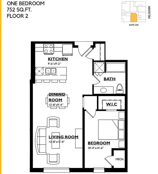 531 Pelissier St #205 — Photo 3
