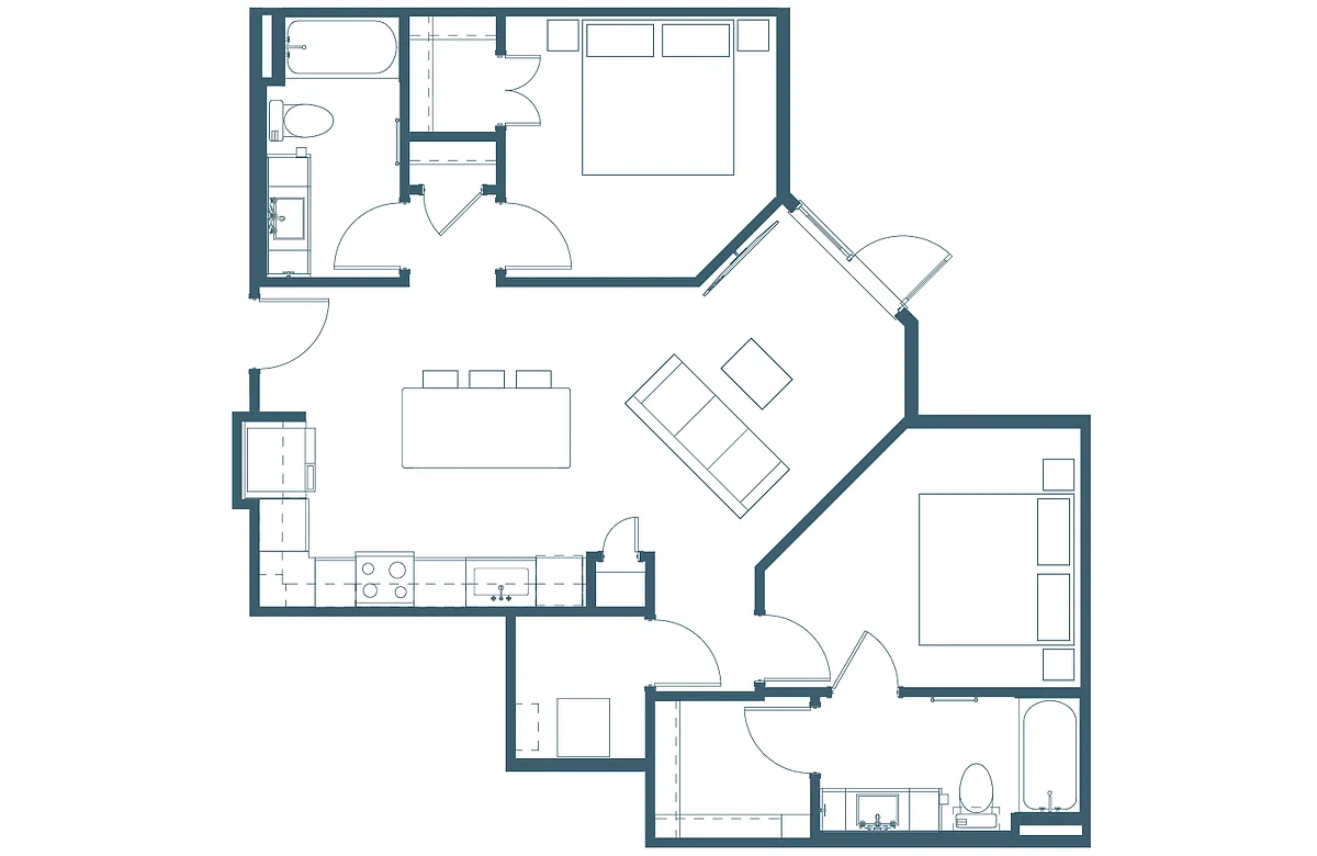 Floor plan B2