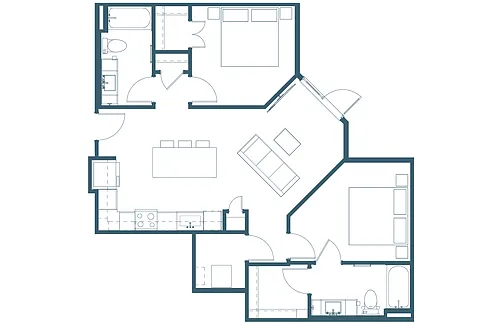 Floor plan B2