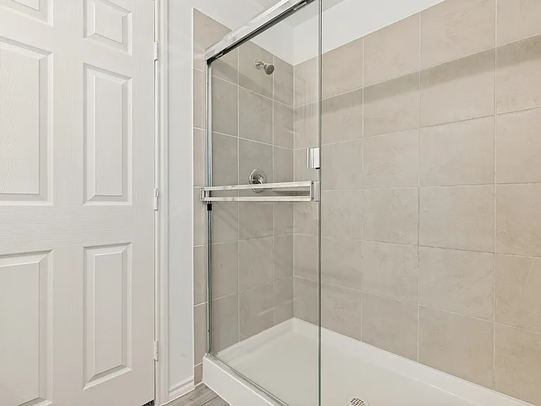 Primary Ensuite oversized shower.