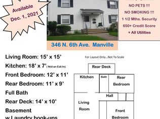 346 N 6th Ave FLOOR 1, Manville, NJ
