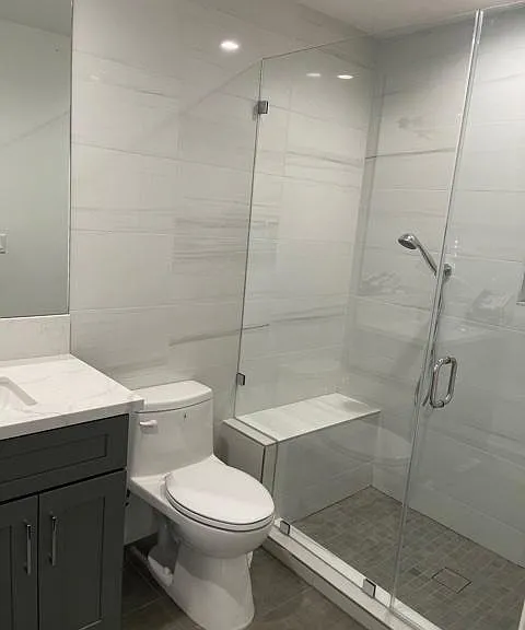 New master bath