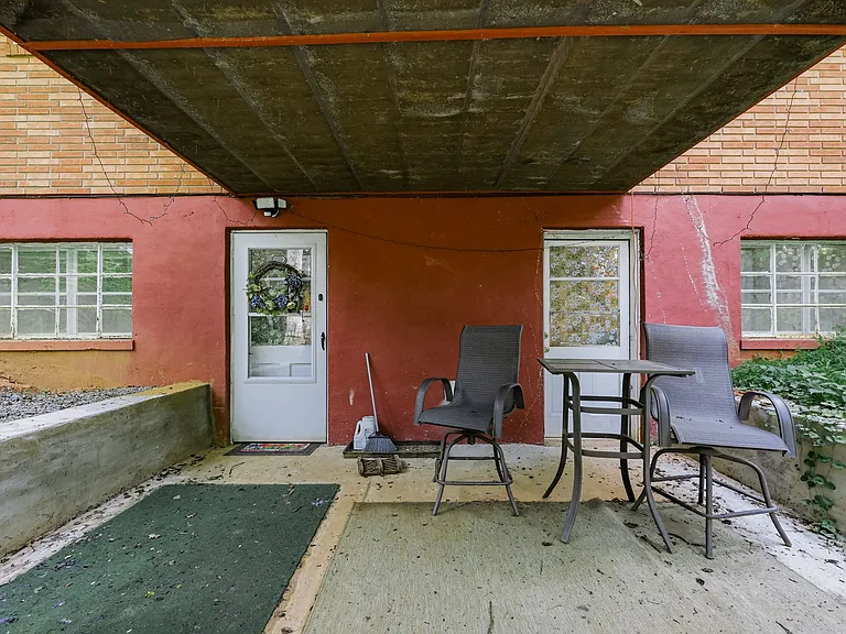 TERRACE LEVEL: Door and Patio