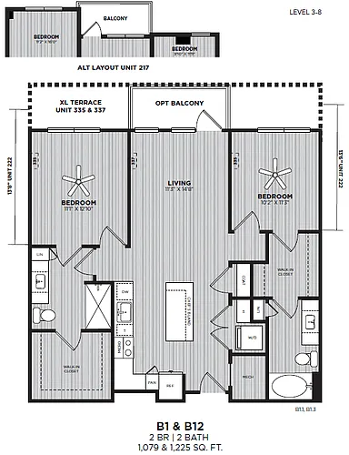 Floor plan B1