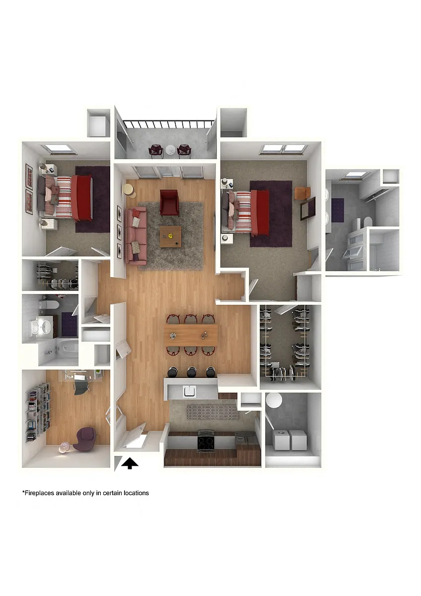 Floor plan Durham