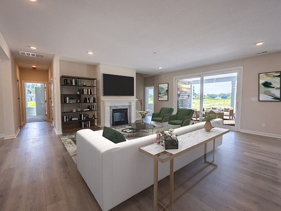 Great Room Staged