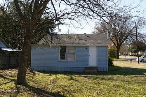 Back View (before new fence)