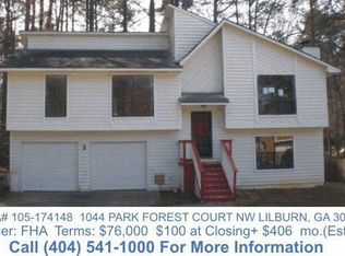1044 Park Forest Ct, Lilburn, GA 30047