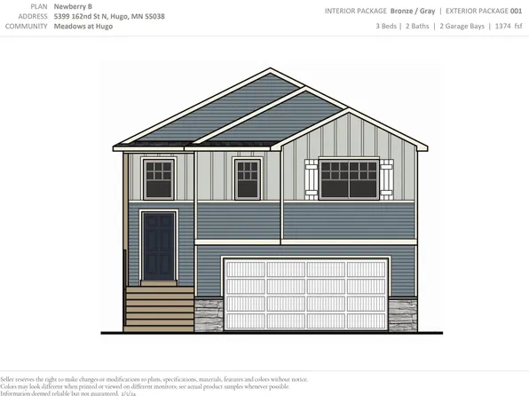 5399 162nd St N, Hugo, MN 55038