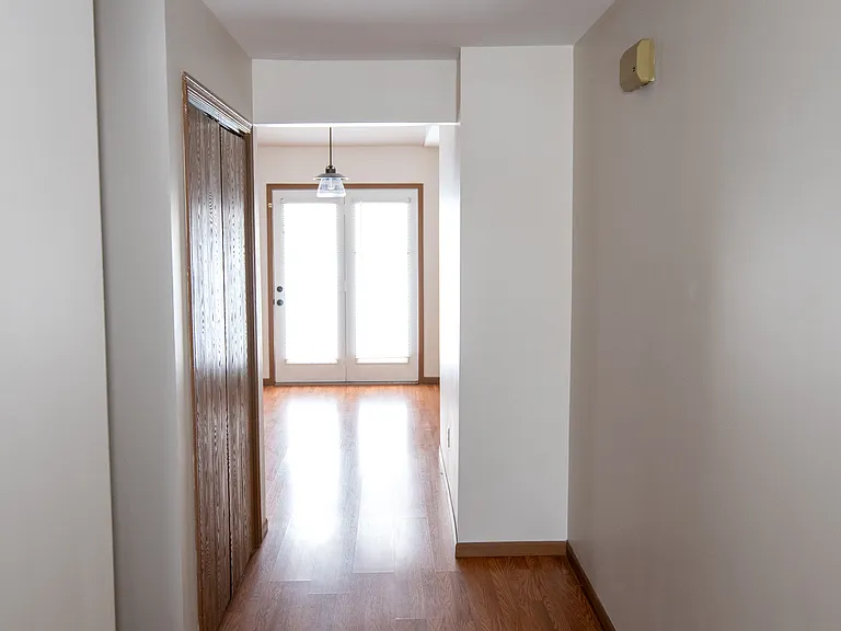Entryway with coat closet