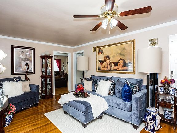Formal living room from front door