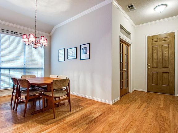 Formal Dining and Closed Doors to Study
