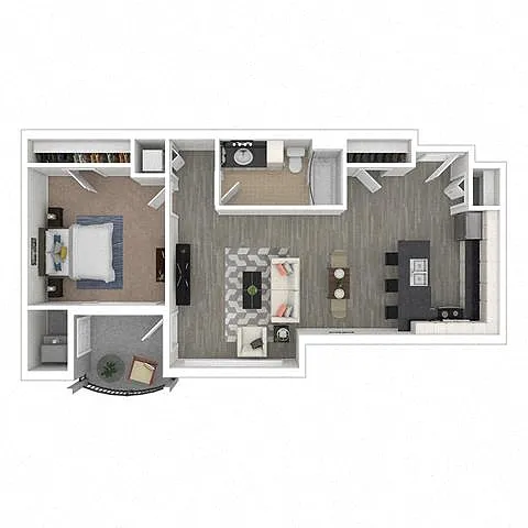 Floor plan Midtown