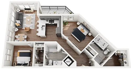 Floor plan B7