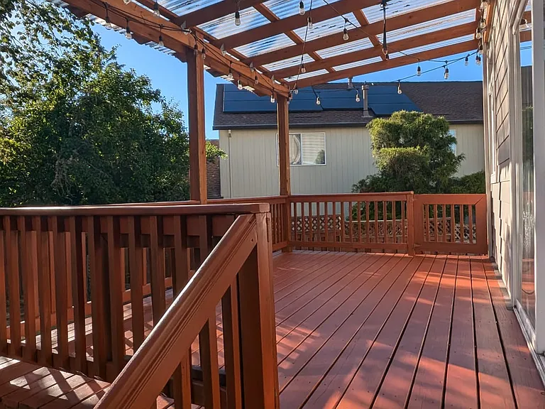 Covered deck