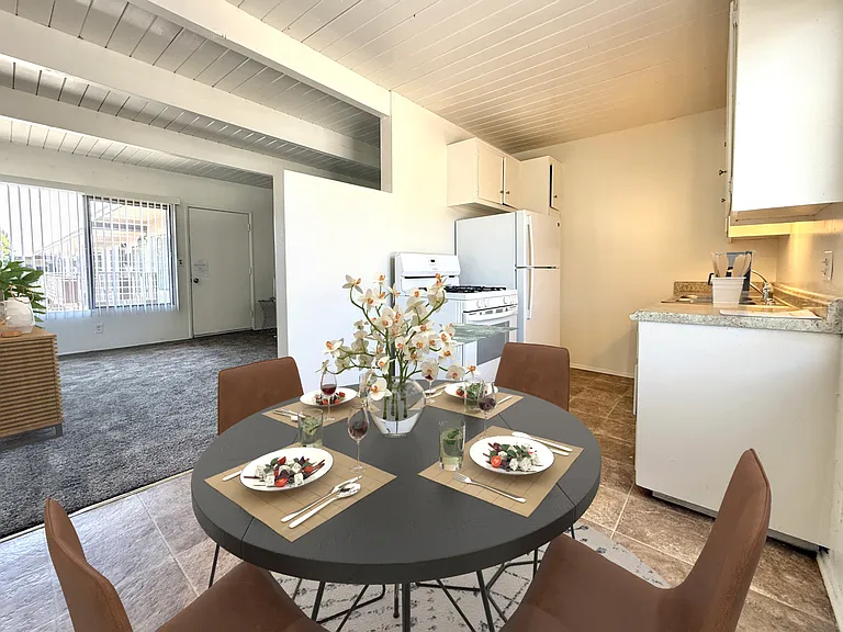 Unit #9 - Available Now - Virtually Staged to show potential furniture configurations.