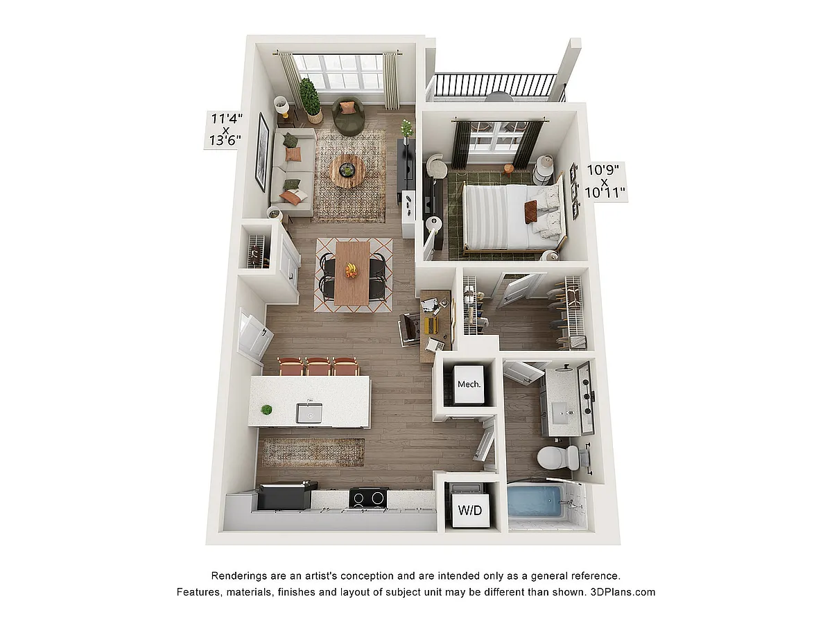 Floor plan A1