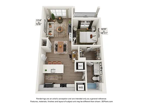 Floor plan A1