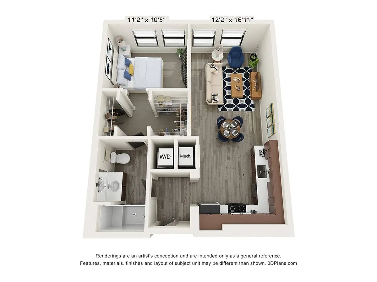 Floor plan A1 - MTN