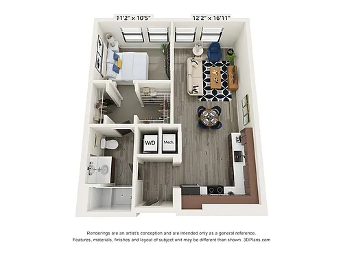 Floor plan A1 - MTN