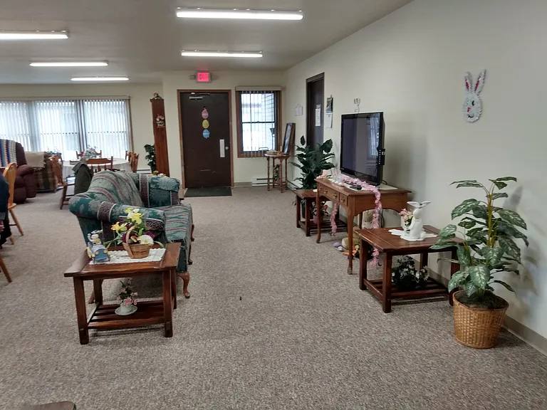 Community room for residents.