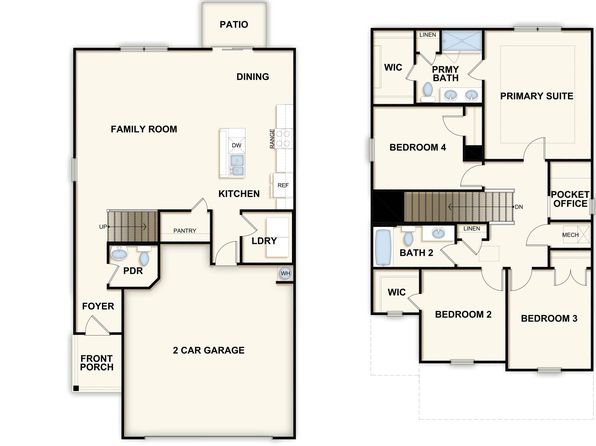 Nice 4 bedroom 2 bathroom with 2 car garag - House Rental in
