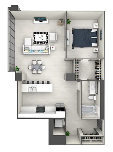 Floor plan A6