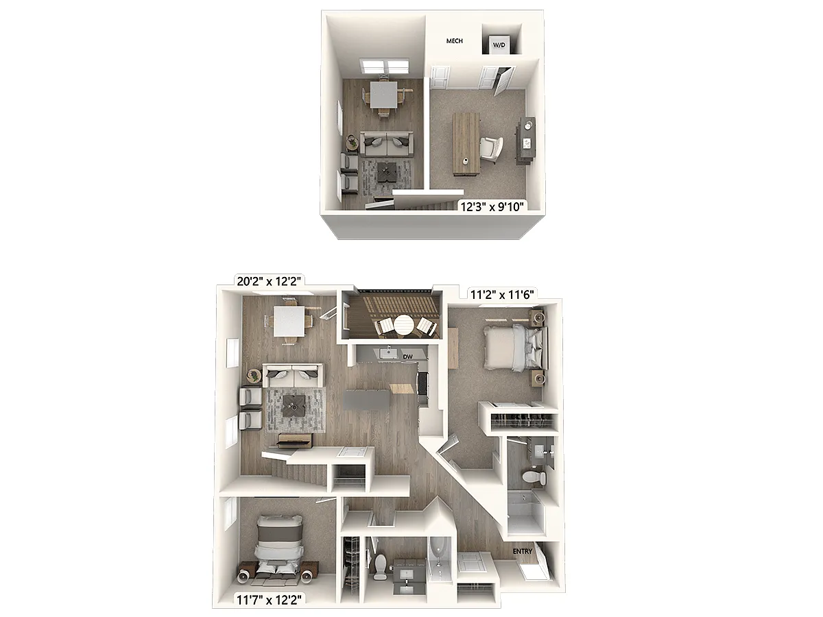 Floor plan B6L