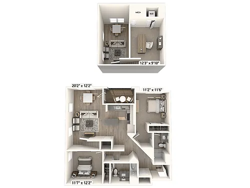 Floor plan B6L