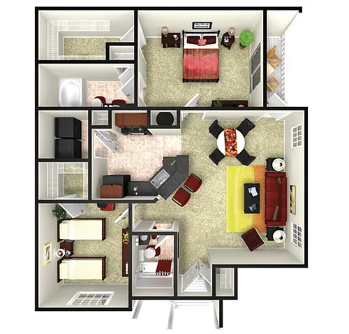 Floor plan B1