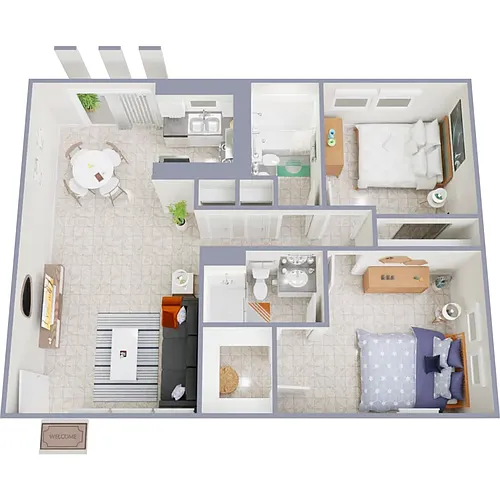 Floor plan B1