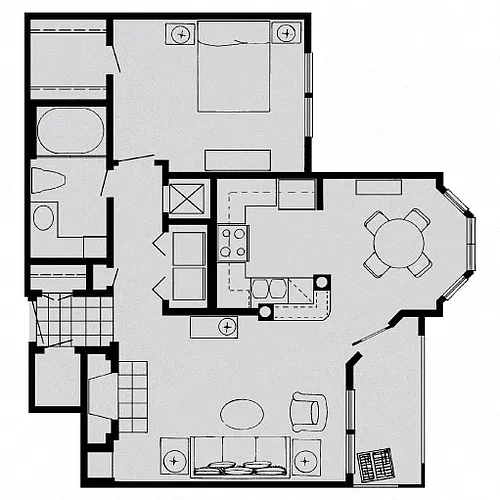 Floor plan B1