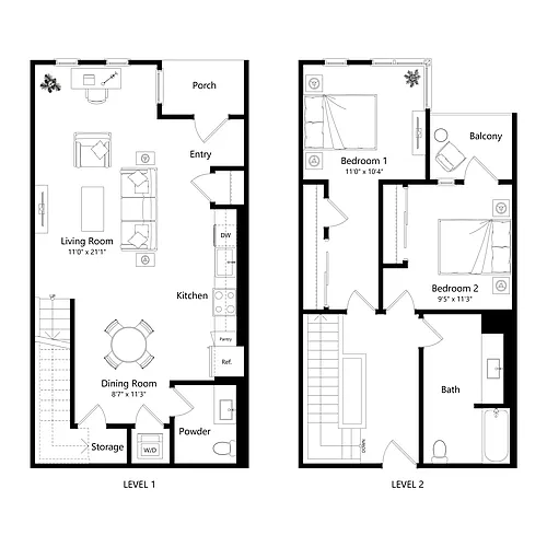 Floor plan B1
