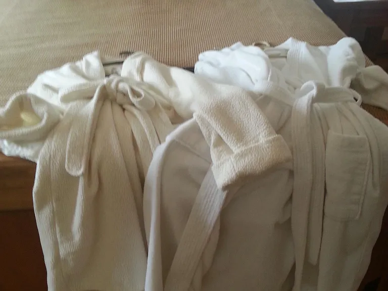 Fully furnished, including linens and robes