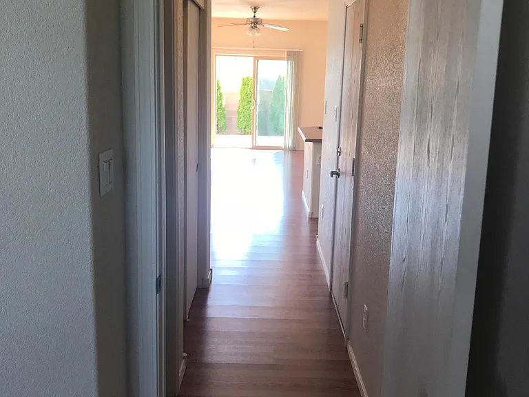 hallway from guest bedroom