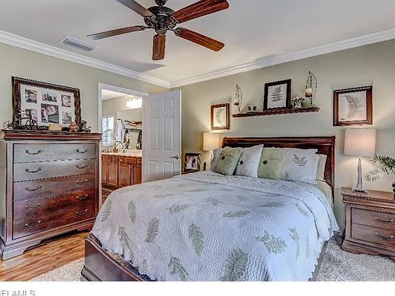 Master Suite With Engineered Wood Floor