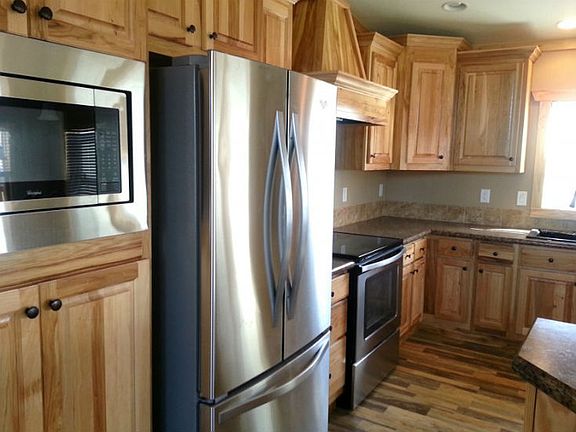 Beautiful hickory cabinets
