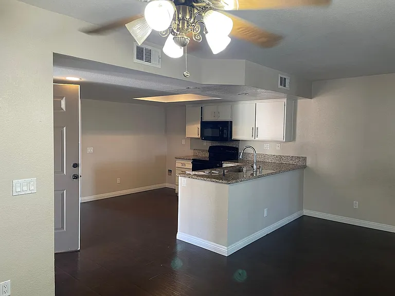 Open concept kitchen