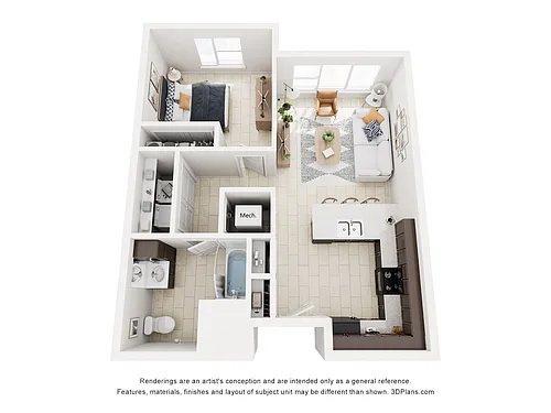 Floor plan A1