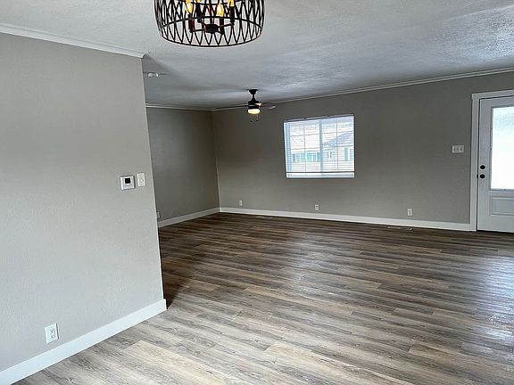 View from dining/back area