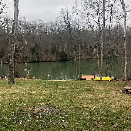 View from screened in porch