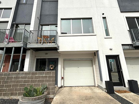 Outside front