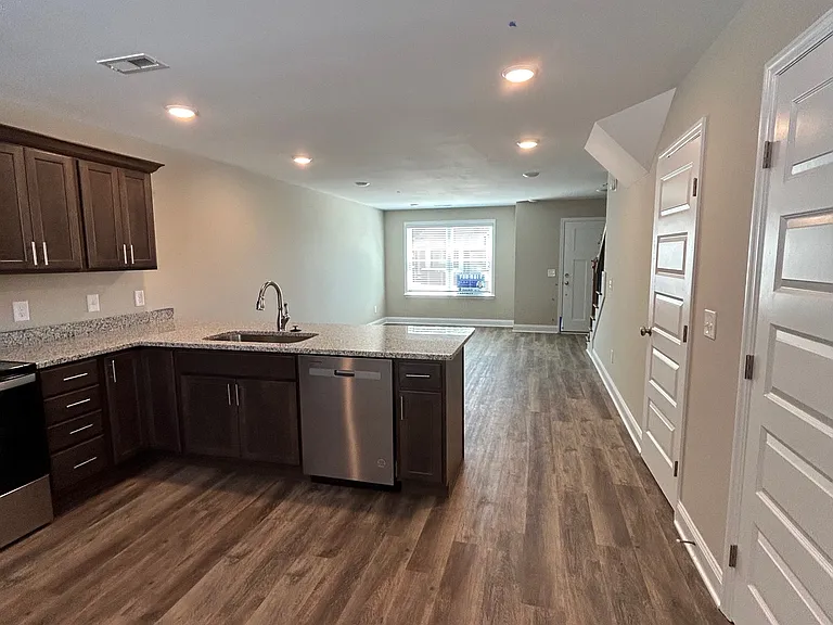 Kitchen entry from parking lot