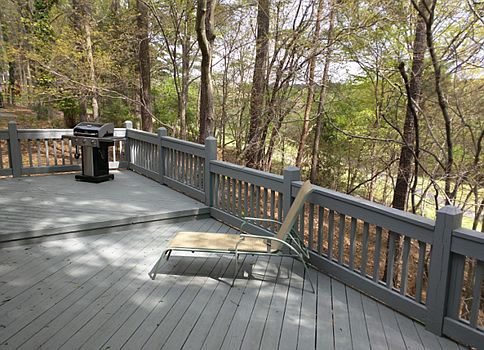 Deck with Golf Course View