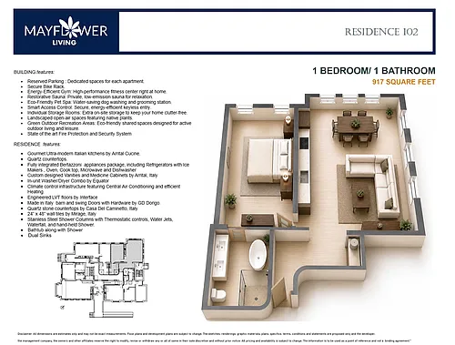 Floor plan Floorplan 102