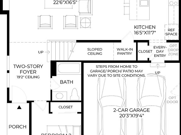 Optional Exterior Gas Burning Fireplace
