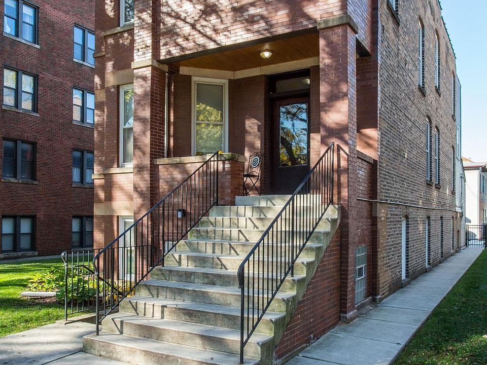 Garden unit of this 3-flat