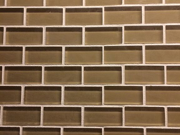 Glass Subway Backsplash