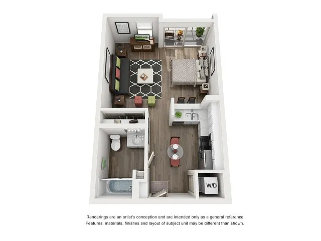 Floor plan A1 - Sophisticated
