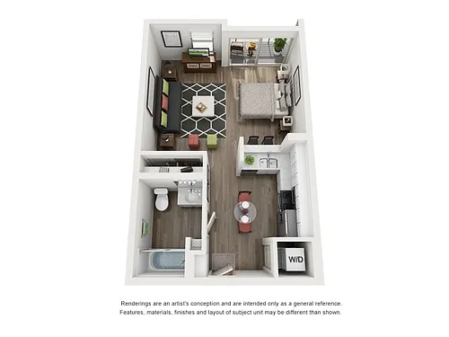 Floor plan A1 - Sophisticated